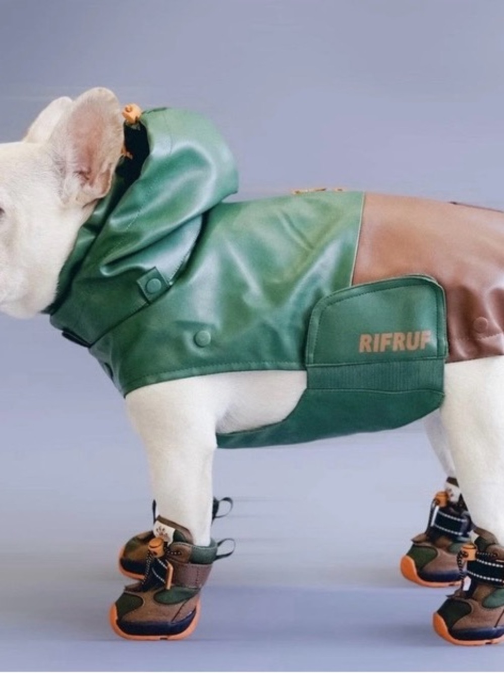 Climapaw Way Rifruf Storm Hunter Coat Green Size 10 Pomeranian or Maltese